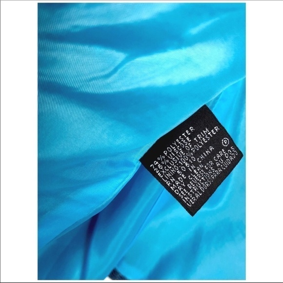 SET-NIPON BOUTIQUE BLAZER and SKIRT Boucle Blue SUIT Set - Picture 4 of 8